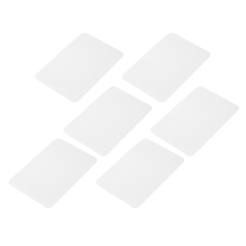6pcs Boat Repair Kit Wear Resistant Repair Patches for Inflatable Boat Kayak Water ToysWhite