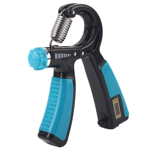Adjustable Hand Grip Strengthener Finger Rehabilitation Training Fitness Equipment(Blue)