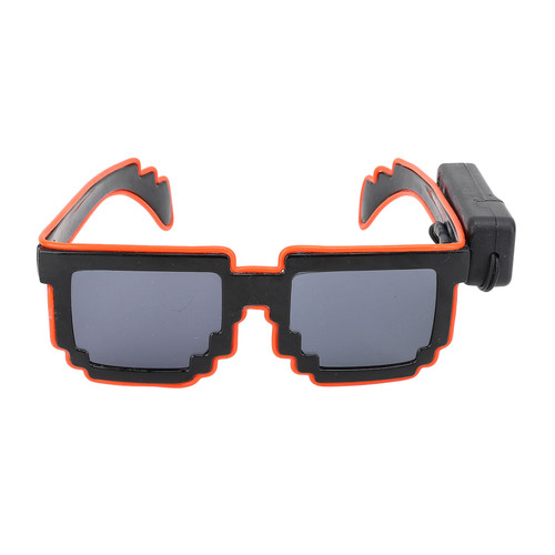 LED Light Up Glasses PVC Comfortable Multifunctional Luminous Glasses for Party Concert Bars