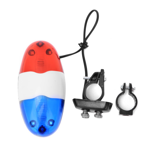 Multifunction 4 Sounds Bike Electronic Horn Bicycle Rainproof Taillight Warning Siren