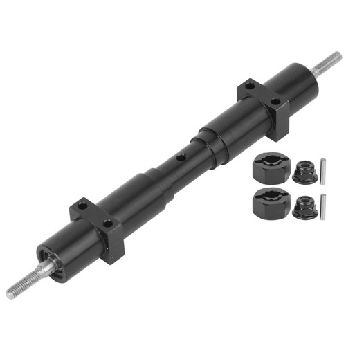 RC Metal Non Powered Rear Wheel Axle Accessory Fit for Tamiya 1/14 RC Tractor Trailer(120mm )