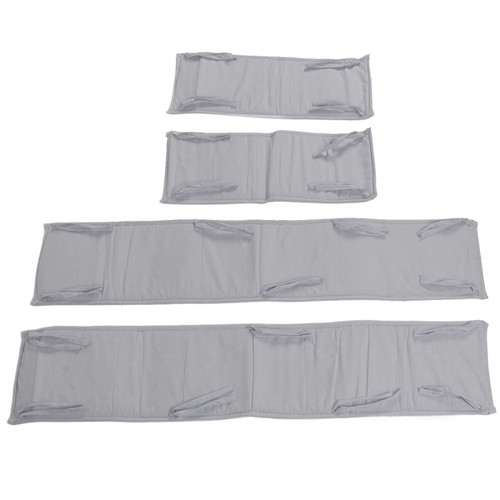 Toddler Bed Rail Guard Tall Crib Bed Rail for Toddlers Baby Safety Bed Rail Guards Side Railing Guards Grey