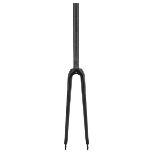 Lengthened 700C Carbon Fiber Road Bicycle Front Fork C Brake Straight Tube Quick Disconnection3K Matt