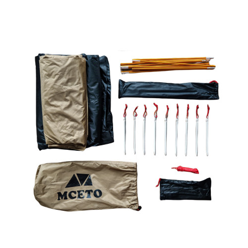 Ultralight Camping Tent 1 Person Aluminum Pole Outdoor Hiking Tent Waterproof Backpacking Tent