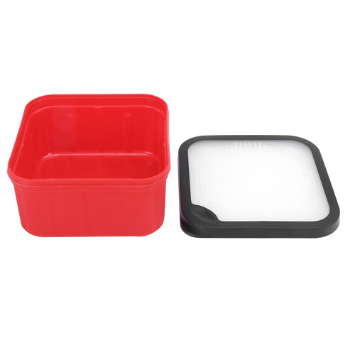 Bait Storage Box Convenient Easy Portable Heatproof Air Hole Durable Wearproof Bait Bucket170x170x85mm