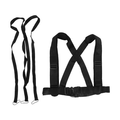 Sled Harness Tire Pulling Strap Resistance Strength Training Shoulder Strap Fitness Equipment