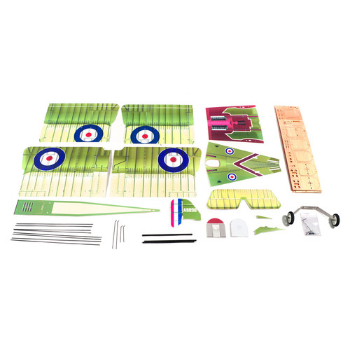 Dancing Wings Hobby E33 S.E.5A 800mm Wingspan PP Foam Remote Control Airplane Fixed Wing Biplane Warbird KIT/ KIT+Power Combo - KIT+Motor+ESC+Servo+Prop