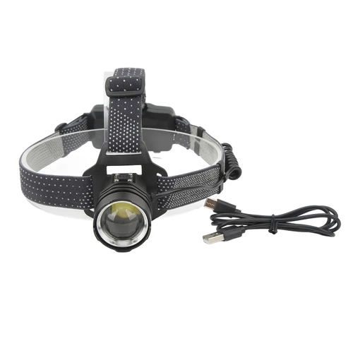 Headlamps for XHP160 LED Bulb Type C Charging Telescopic Zoom Strong Light High Brightness Hiking Headlamp for Camping