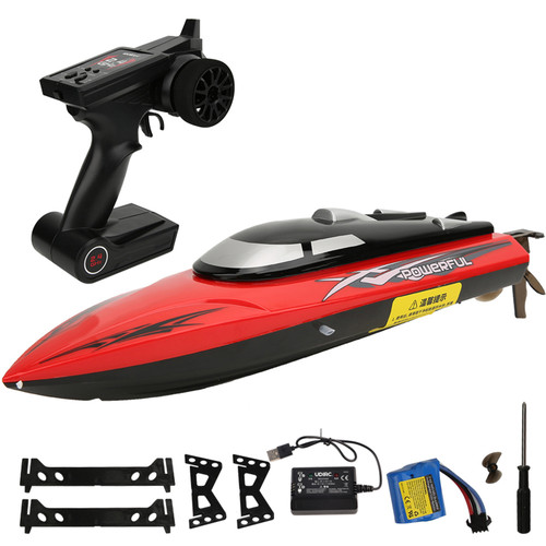 For UDI 901 2.4G RC High Speed Racing speedboat Metal   PC Sealed Waterproof Toy (Red)
