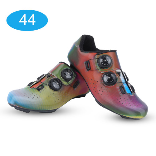 A Pair of BOODUN Microfiber Breathable Wear Resistant Dazzling Road Bike Cycling Shoes for Riding Enthusiasts44
