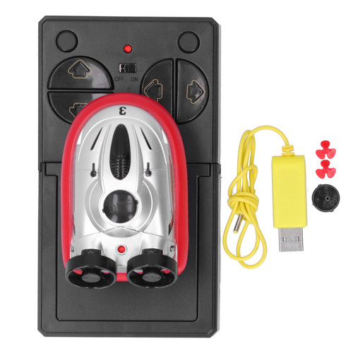 Mini 2.4G Wireless 4 Channel Remote Control Boats Electric RC Boat with Remote ControlRed