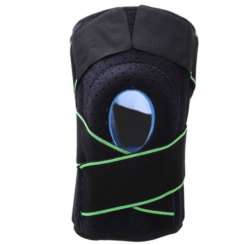 Knee Brace Adjustable Breathable Support Knee Compression Sleeve for Outdoor SportsGreen