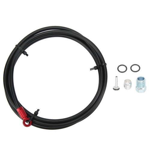 Bike Brake Hose DIY Colorful Connection Inserts Bike Hydraulic Disc Brake Hose Kit for FORMULA R1 R1R RR1 Oil Disc 2m Red