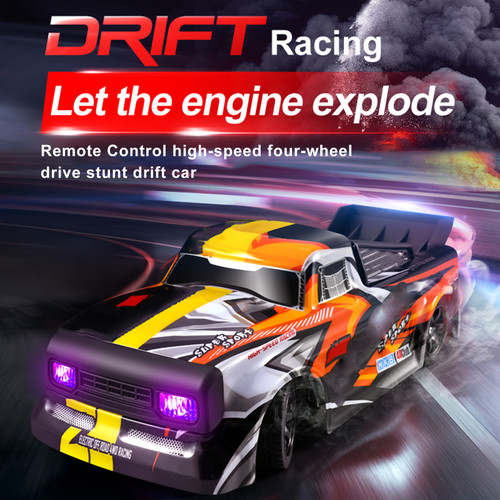 Remote Control Drift Car Remote Control Car 2.4GHz 4WD 30km/h High Speed Remote Control Race Car for Kids Children Boys Gift RTR 3 Battery