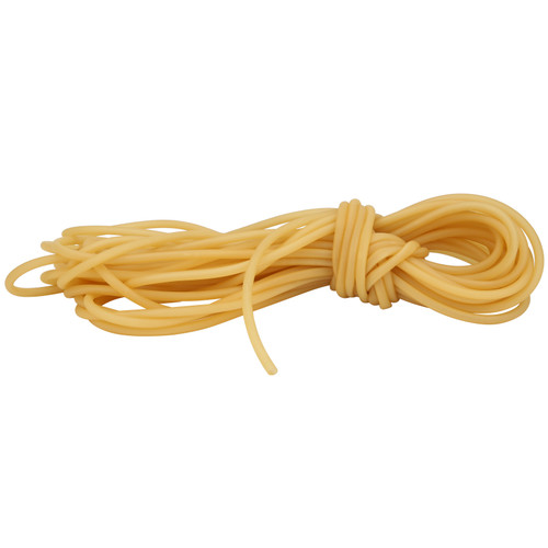 20m Natural Latex Band Slingshot Catapult Elastic Tube Tourniquet Surgical Hose Plain