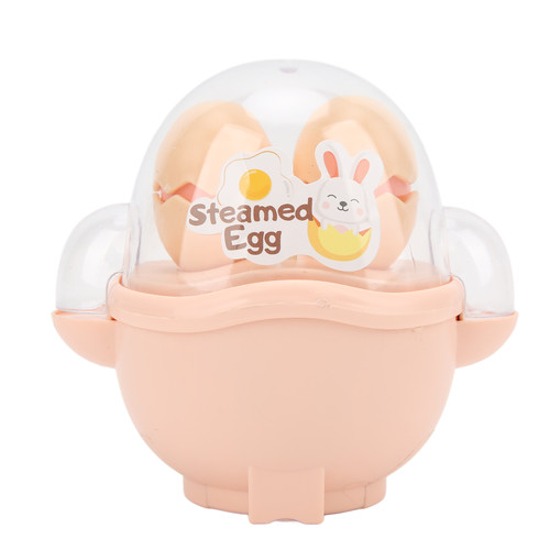 Portable Simulation Egg Steamer Household Multifunctional Role Playing Interactive Toy for 3+