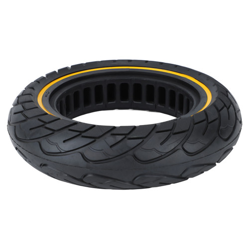 Electric Scooter Tire Solid Tire Stretchable Anti Vibration Wire Honeycomb Tire for Electric Scooter Front Rear Wheels 10x2.5