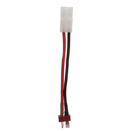 for Tamiya to T Male Cable RC Car Connector Adapter with 16AWG Wire for Aircraft Boat Model 5.3in