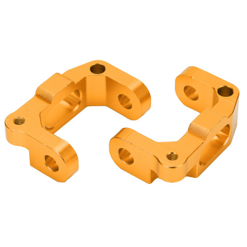 2pcs RC Car C Seats Aluminum Alloy Colorful RC Car Upgrade Parts for Tamiya CC01 1/10 Remote Control CarOrange