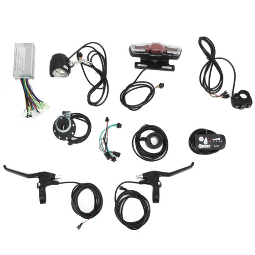 17A 36V 48V Controller S800 Display Kit Bike Lithium Battery Modification Kit for 250W to 350W Motor