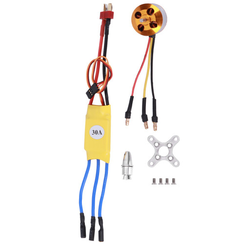 30A ESC Yellow A2212 KV1000 / KV1400 / KV2200 Brushless Motor for Remote Control Drone(A2212 KV2200 )