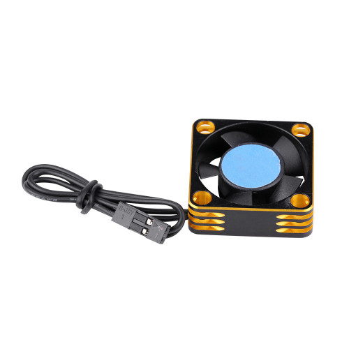 RC Car Accessory 28000RPM Heat Dissipation Cooling Fan for 540 Brushless Motor (Gold   Black)