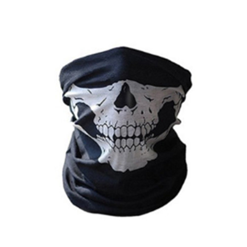 Multifunctional Characteristic Skeleton Half Face Headband Mask for Cycling Hiking
