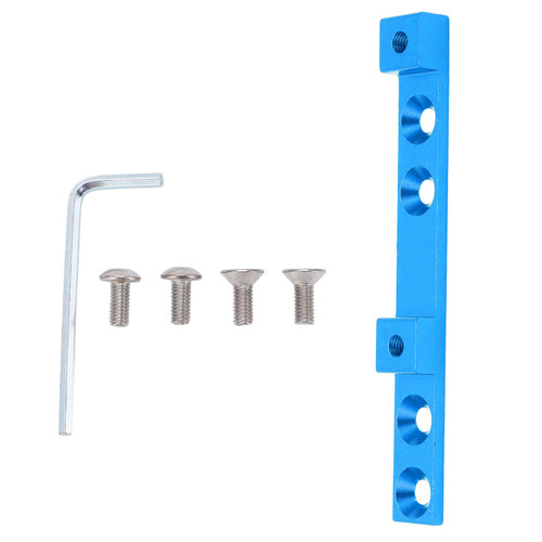 Bicycle Bottle Cage Four Holes Adjuster Hole Position Adjustment Fixed Frame RegulatorFour Holes Blue