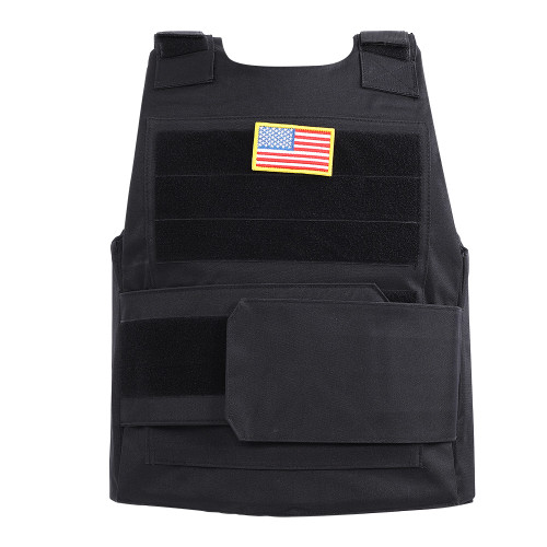 Down Body Armor Plate Tactics Carrier Vest Combat  Waistcoat CB Camo Woodland Black