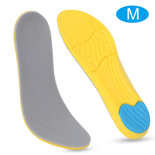 2 Pair Sports Insole Sweatproof Breathable Thicken Shock 

Deodorant Running Shoes Cushion for 

Basketball Football TrainingM（36-40）