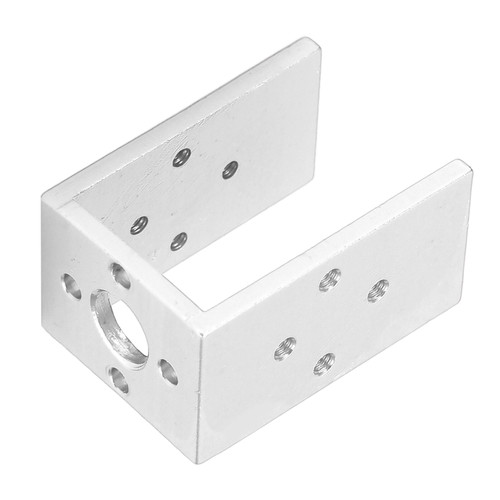 Motor Mount Aluminum Alloy Remote Control Car Bracket Holder Accessories for RC Car MarineSilver