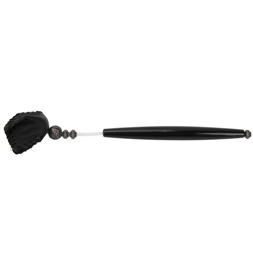 Snooker Billiard Pool Chalk Holder Pricker Cue Table Accessory (black)