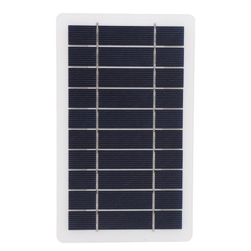5W Solar Panel DC Female Monocrystalline Portable Small Solar Charging Panel for Laptop Radio