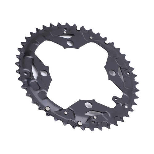 MTB Road Bikes 104BCD Crank Hollow Chainring Repair Crankset Chainrings Tooth Slice Parts(44T（Large) )