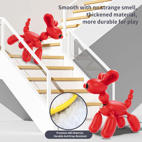 Remote Control Dog, Remote Control Programming Balloon Dog Intelligent Singing Dancing Toy for Kids Boys Girls