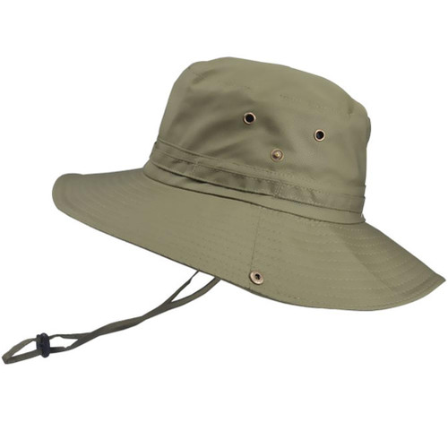 UV Protection Bucket Hat Men Sun Hat Fisherman s Hat Outdoor Straw Bucket Hat for Fishing Hunting