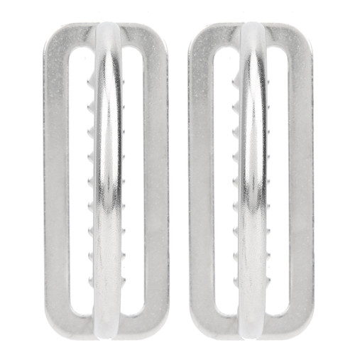 2pcs 304 Stainless Steel D Ring Diving Buckle Water Sport Diving Weight Belt Keeper Buckle