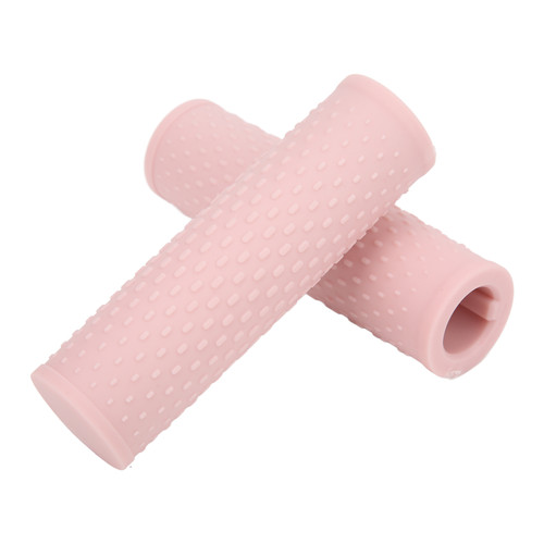 1 Pair Scooter Handlebar Grips Electric Scooter Grips Handlebar Replacement Sleeve Protective Case for M365/PRO Pink