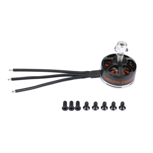 1pc QM2205 2300KV Racing Brushless Motor Drone Part for 210 220 FPV Quadcopter (CCW)