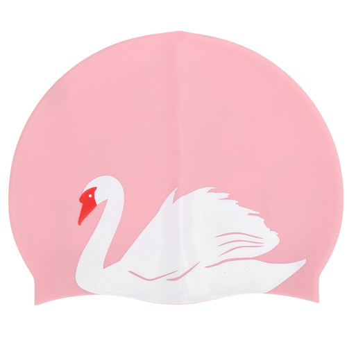 Adults Waterproof Swimming Cap High Elasticity Silicone Swimming Hats Ears Hair Protection