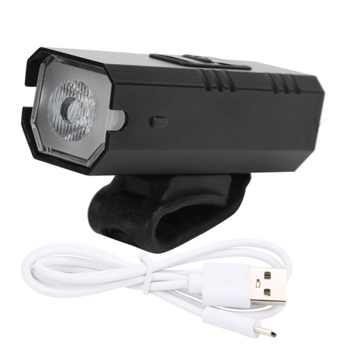 Bike Front Light USB Rechargeable Daily Waterproof Aluminium Alloy Bicycle HeadlightL