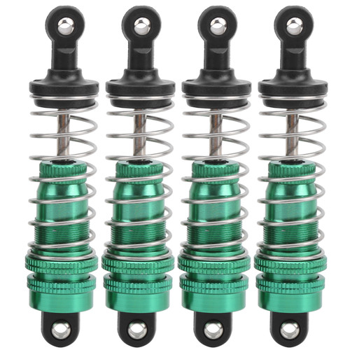 4pcs Shock Struts Damper Replacement Accessory Fit for WLtoys 144001 1/14 RC CarGreen
