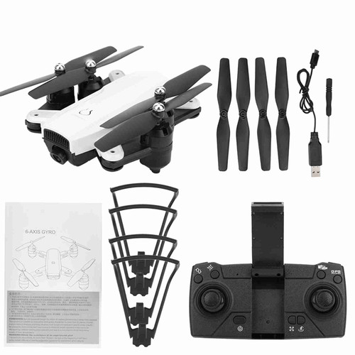 RC Drone GPS Optical Flow WIFI FPV Smart Follow Folding RC Drone QuadcopterWhite 4K GPS