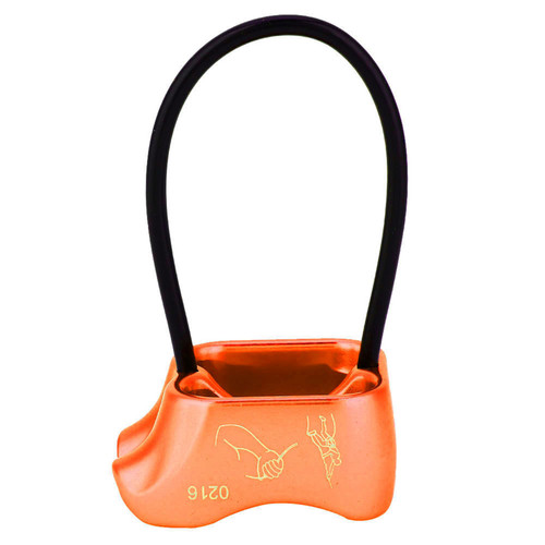Outdoor Descender High Altitude Drop Slow ATC Protector Descending Device Safety for Rock Climbing Descent Control Device
