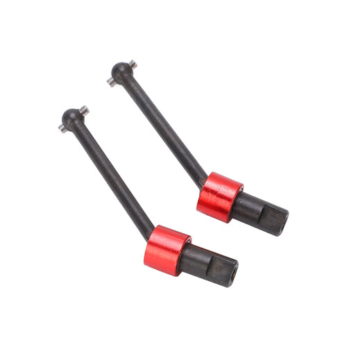2Pcs RC CVD Drive Shaft High Hardness Durable Stable Easy Assembly CVD Drive Shaft for Traxxas LaTrax TetonRed