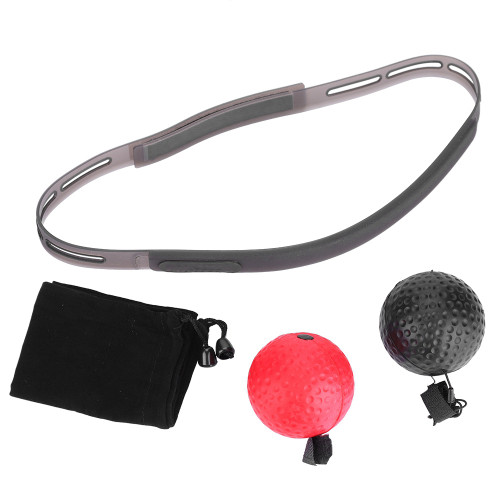 Adult Boxing Punch Exercise Ball with Head Band Equipment for Reflex Speed Training