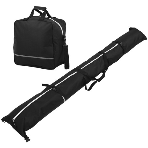 Nylon Snowboard Bag and Ski Boot Storage Bags Waterproof Carrying Travel Case Set