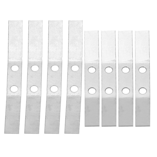 8pcs Steel Rear Axle Leaf Spring RC Car Accessory Kit Fit for WPL D12 1/10 RC Truck