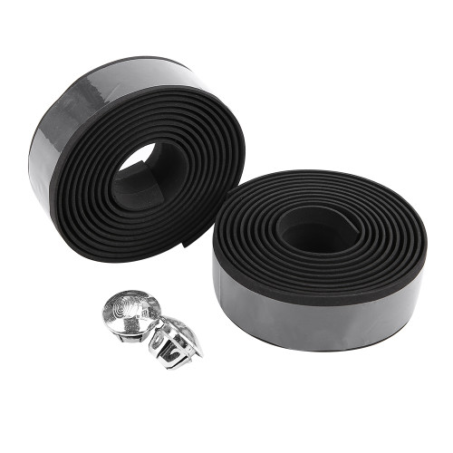 EVA Cycling Handlebar Bar Tape Lightweight Road Bike Bicycle Handle Wrap Black