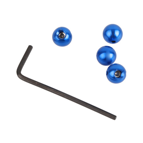 ZTTO Bike Cable End Ball Caps Reusable Brake Cable End Crimps for Mountain Bike Road BikeBlue